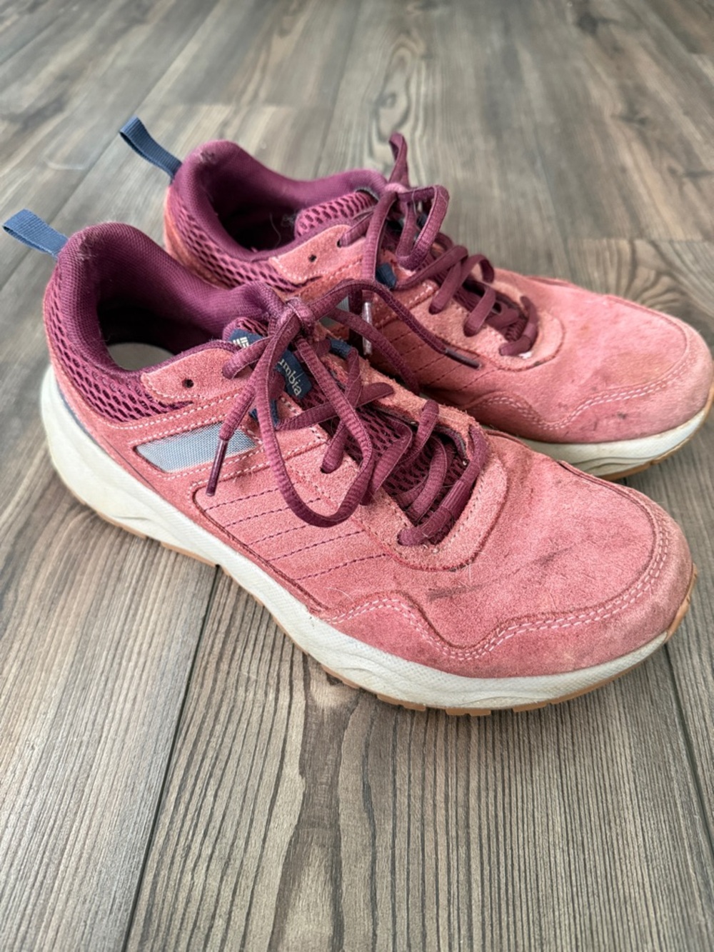Columbia, tennis shoes, size 9